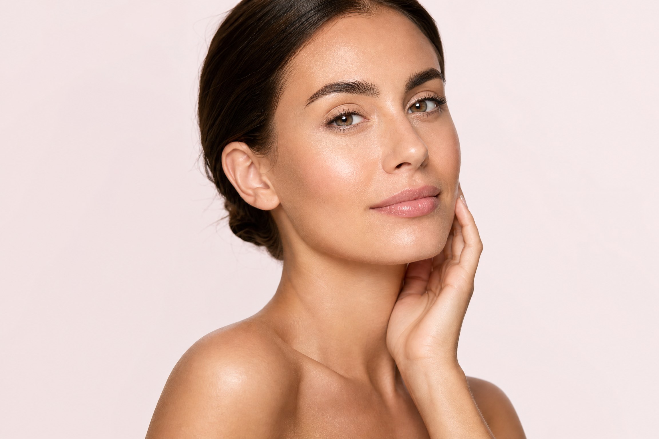Calm, even-toned skin across the cheeks — rosacea and facial redness treatments at Facial Sculpting London
