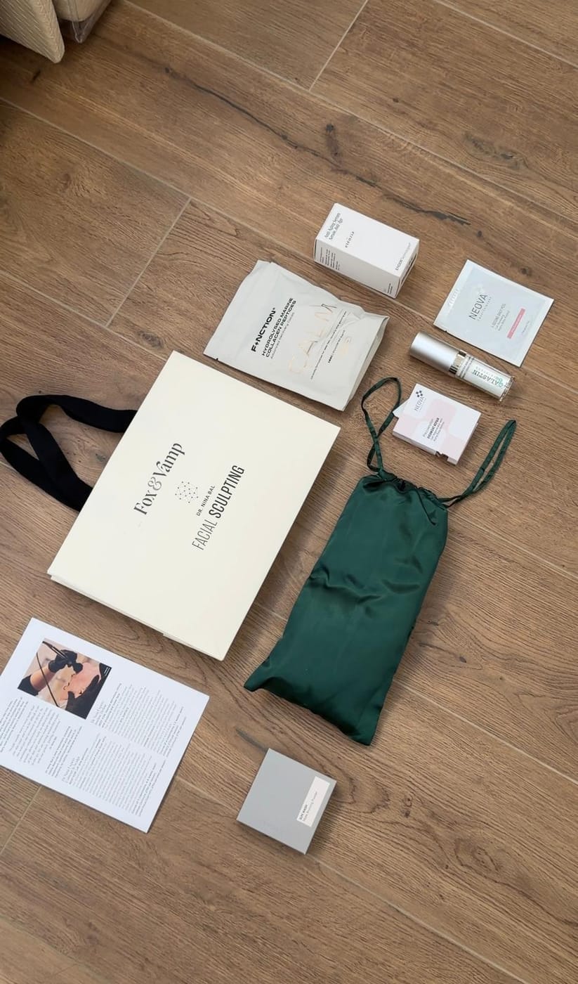 Wellness and skincare brand partners showcased at the event
